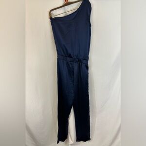 Amaryllis ONE PIECE Size XS Navy blue Jumpsuit with pockets
